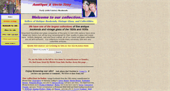 Desktop Screenshot of antiquebookends.net